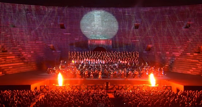 I carmina Burana all'Arena di Verona