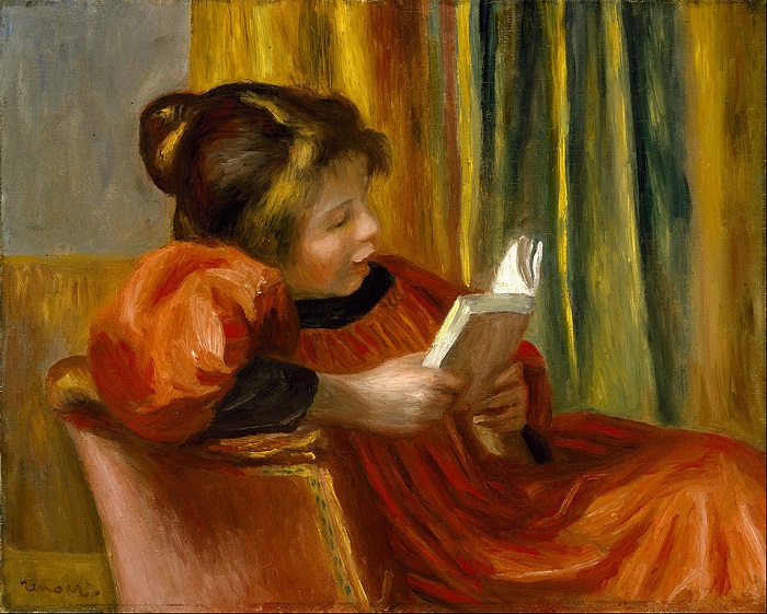 Dipinto di Renoir Ragazza che legge