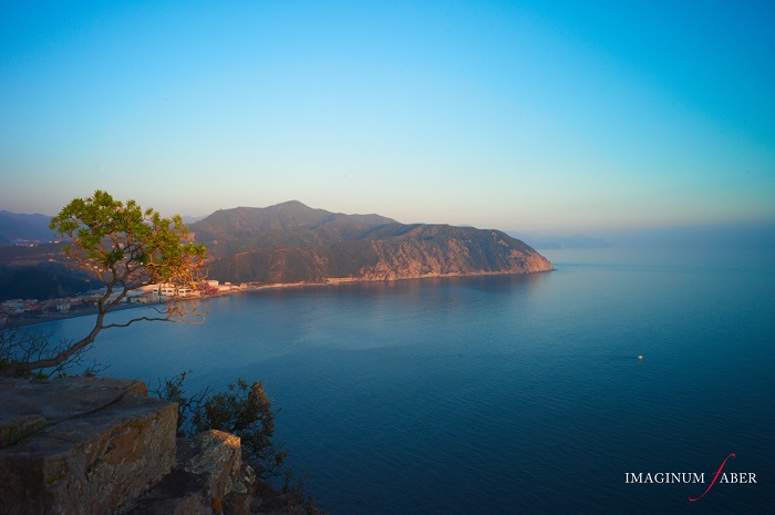 Il mare a Punta Baffe, panorama