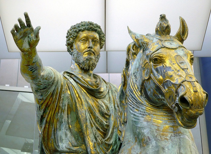 Marco Aurelio a cavallo